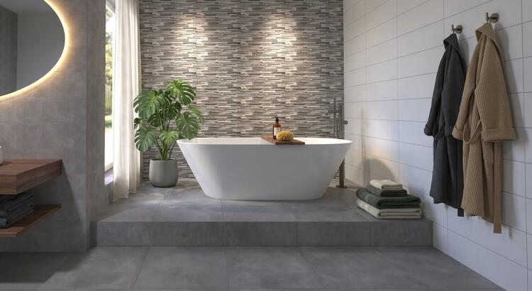 Obklad Metro Graphite Brickline 20x60 cm (824516HL6)