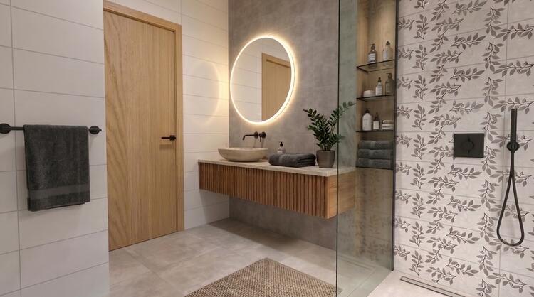 Obklad Metro Pearl Branch 20x60 cm (824516HL4)