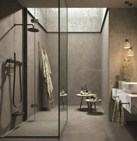 Moderní a stylové řešení sprchového koutu. | p