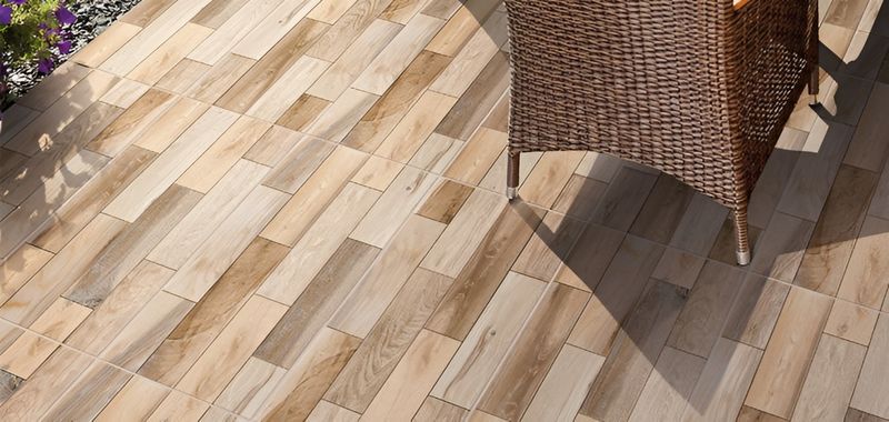 Keramická dřevěná podlaha | Netradiční vzhled