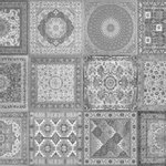 Originální dekorace na podlaze z dlažby Kilim - Designový obklad a dlažba Kilim