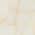 Dlažba imitace mramoru Valentino Majestic onyx krémová v obývacím pokoji s květinovým dekorem - Luxusní obklad a dlažba Majestic