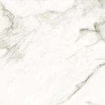Dlažba imitující mramor Statuario bílá barva s šedou žilkou v komerčním prostoru restaurace - Dlažba imitující mramor Statuario
