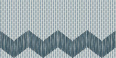 Zigzag half blue, Formát: 20,5 × 20,5 cm, Dostupnost: Běžně od 10 dnů