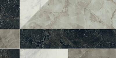 Dekor prospect nero lux 3D, Formát: 60 × 120 cm, Dostupnost: Běžně do 2 týdnů