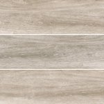 Dlažba imitace dřeva Attom Wood Gris v jídelně. - Dlažba imitace dřeva Attom Wood