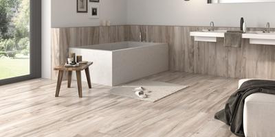 Life Beige - Dalažba imitace dřeva do koupelny Life Beige, Formát: 19 × 56 cm, Dostupnost: Obvykle skladem