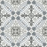 Černo bílá retro dlažba Tango v provedení Crespo natural vytváří krásný zámecký styl - Designový obklad a dlažba Tango