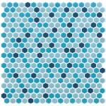 Mix azzurro, Formát: 30 × 30 cm, Dostupnost: Běžně od 10 dnů