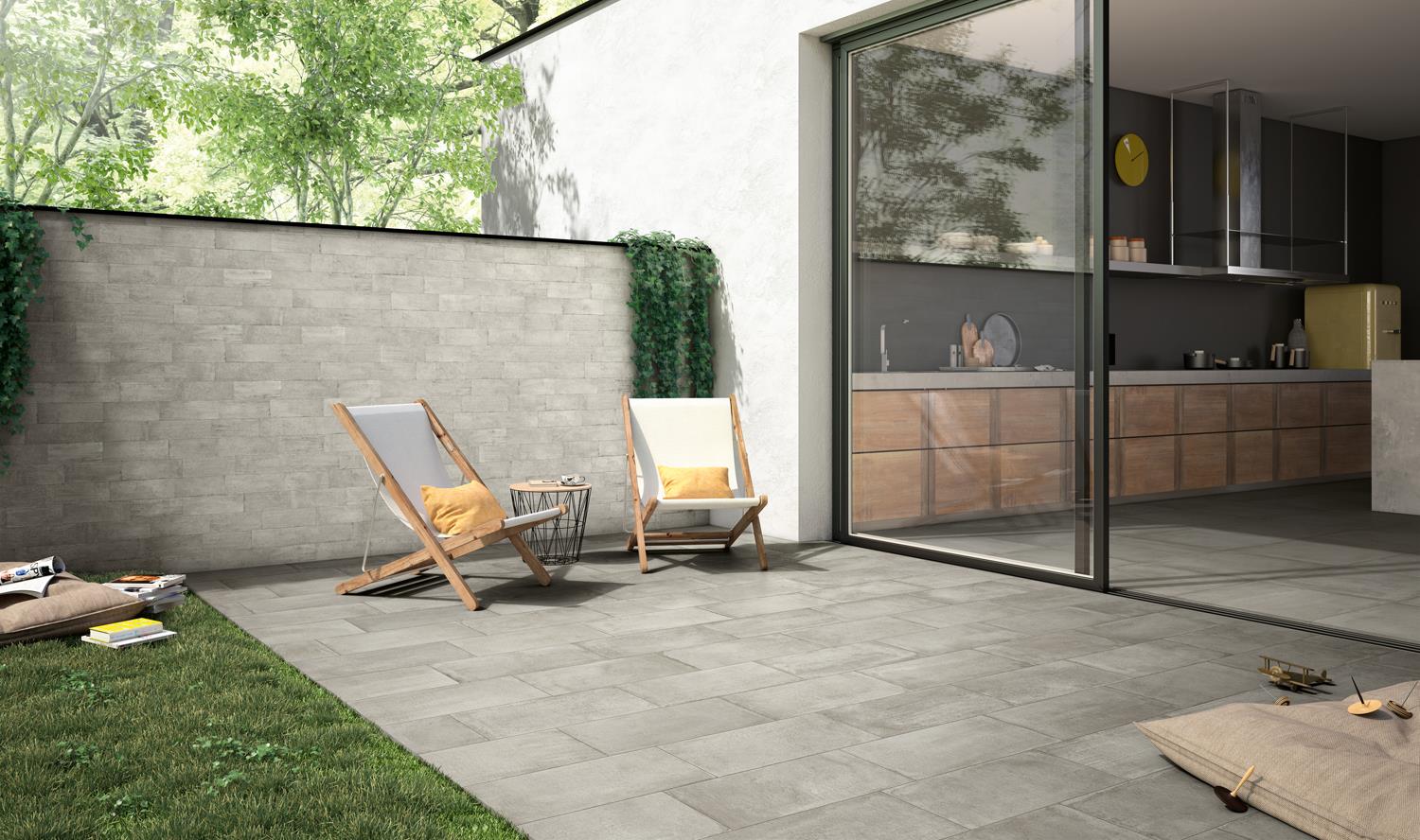 Dlazba V Imitace Betonu Motion M B Keramika