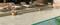 Venkovní dlažba Forth Chianca béžová na terase a u bazénu imitace kamene