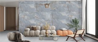 Dlažba imitující mramor onyx Otto grey - Foto 3